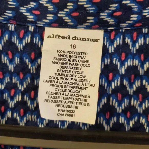 ALFRED DUNNER | Reversible Open Jacket/Shawl sz 16 NWT - Picture 5 of 7